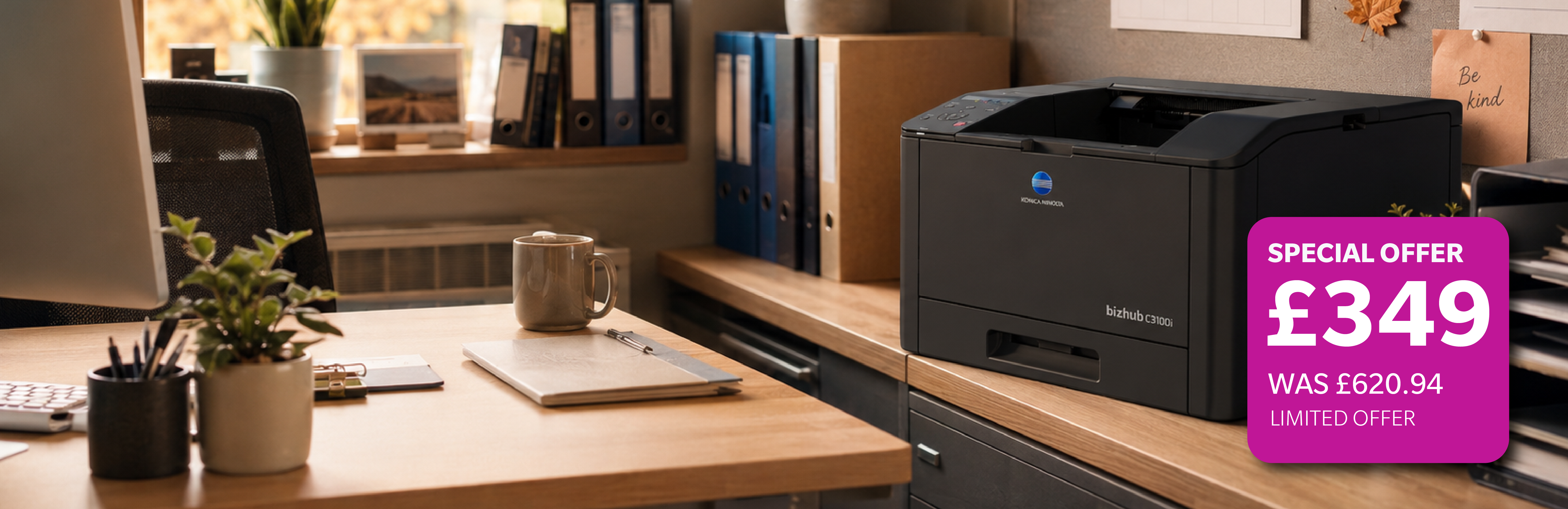 bizhub C3100i + FREE Full Toner Set